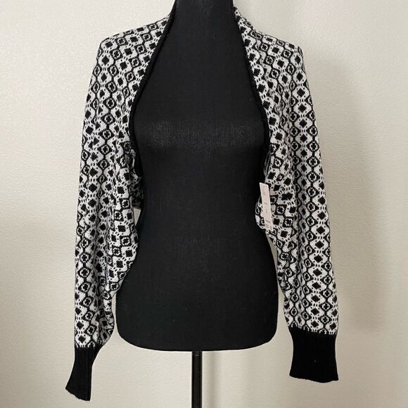 NWT Anthropologie Floral Sweater Shrug Set - Picture 5 of 15